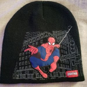 Spider man Marvel kids winter hat never worn